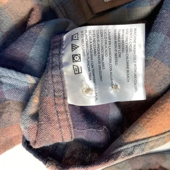 🍂 Weatherproof Plaid Flannel Shirt – Men’s XL – Outdoor Fall Vibes - Picture 13 of 15